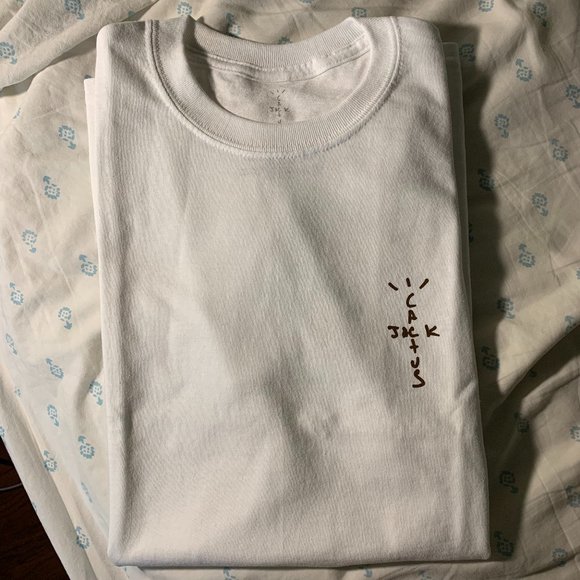 Travis Scott 'Cactus Jack' White Tee - Picture 4 of 4
